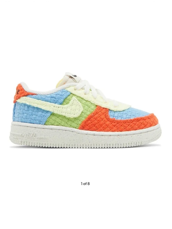Nike Other - Nike Force 1 Low LV8 Next Nature TD 'Hemp - Multi Sz 11.5C